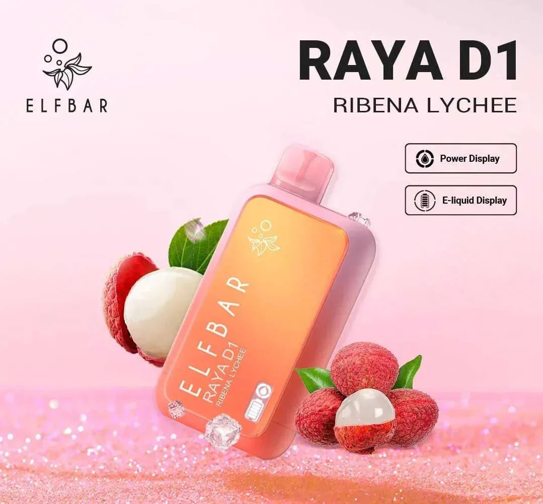 Elf Bar Raya D1 - Ribena Lychee