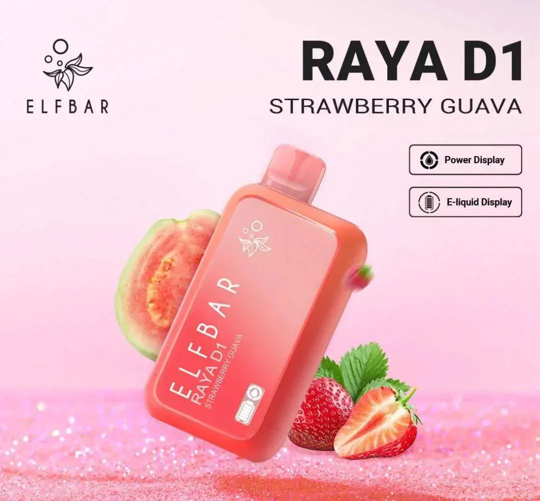 Elf Bar Raya D1 - Strawberry Guava