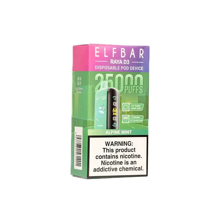 Elf Bar Raya D3 - Alpine Mint - 25000