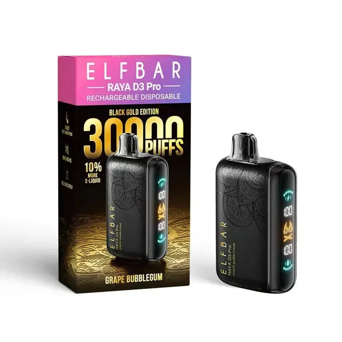 Elf Bar Raya D3 Pro 30 K - Grape Bubblegum 30000 Puffs