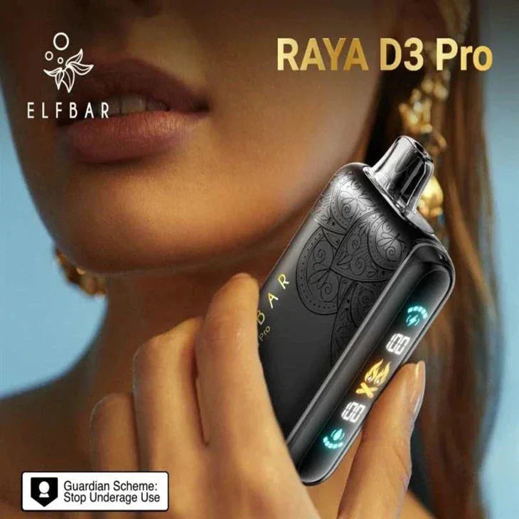 Elf Bar Raya D3 Pro 30 K - Miami Mint 30000 Puffs