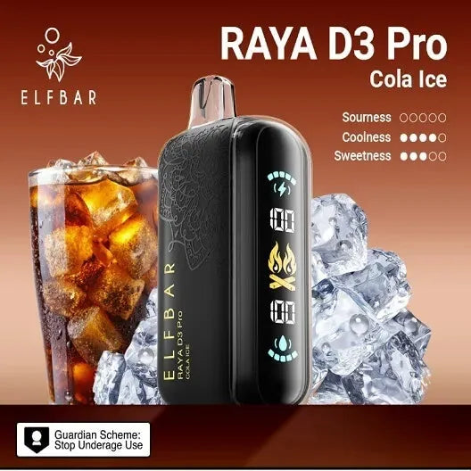 Elf Bar Raya D3 Pro 30K - Cola Ice 30000 Puffs