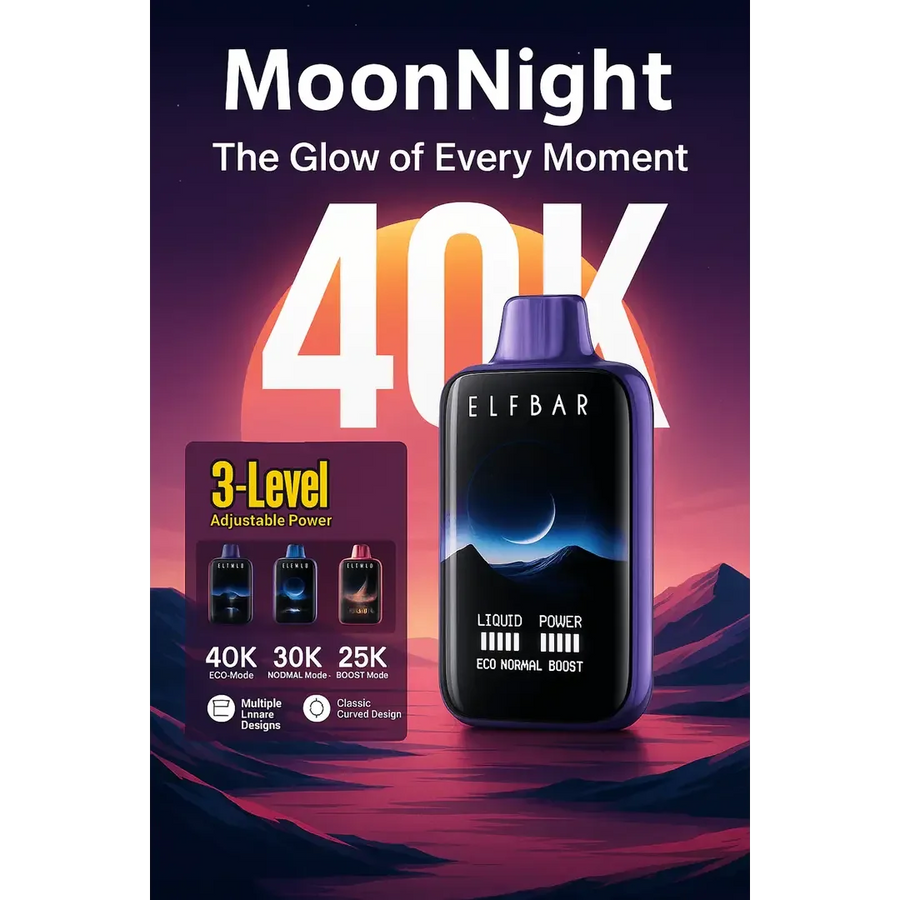 Elfbar Moon Night 40K - Kiwi Passion Fruit Guava 40000 Puffs