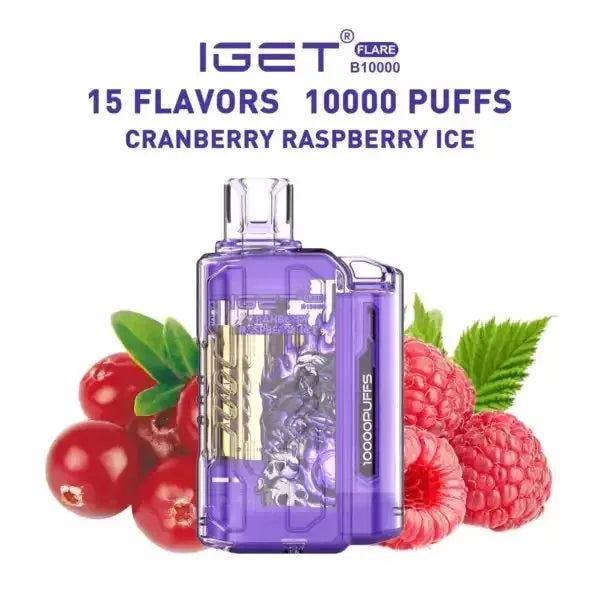 Iget Flare B10000 - Cranberry Raspberry Ice