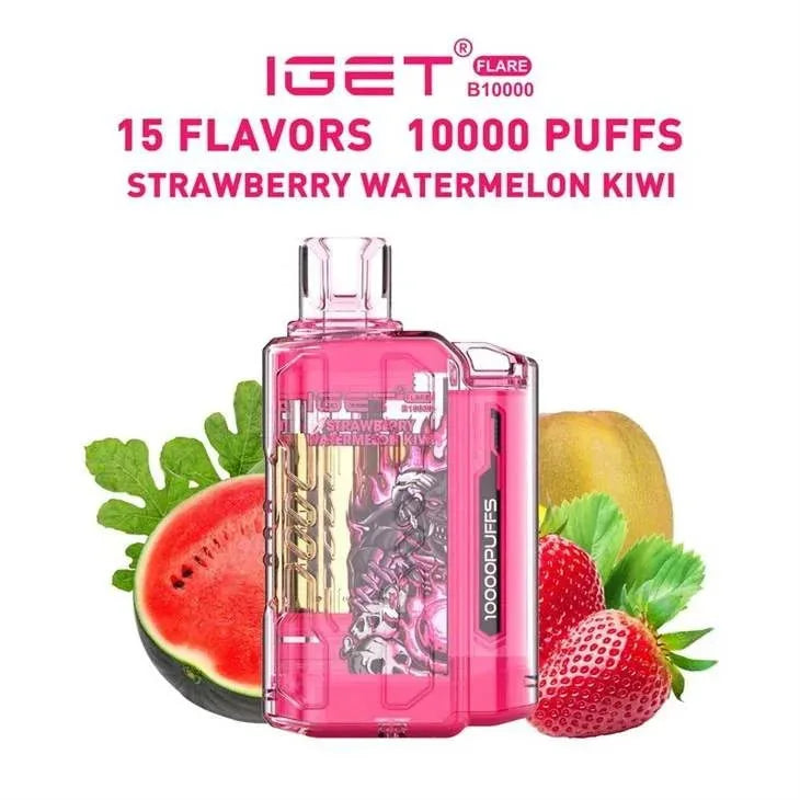 Iget Flare B10000 - Strawberry Watermelon Kiwi
